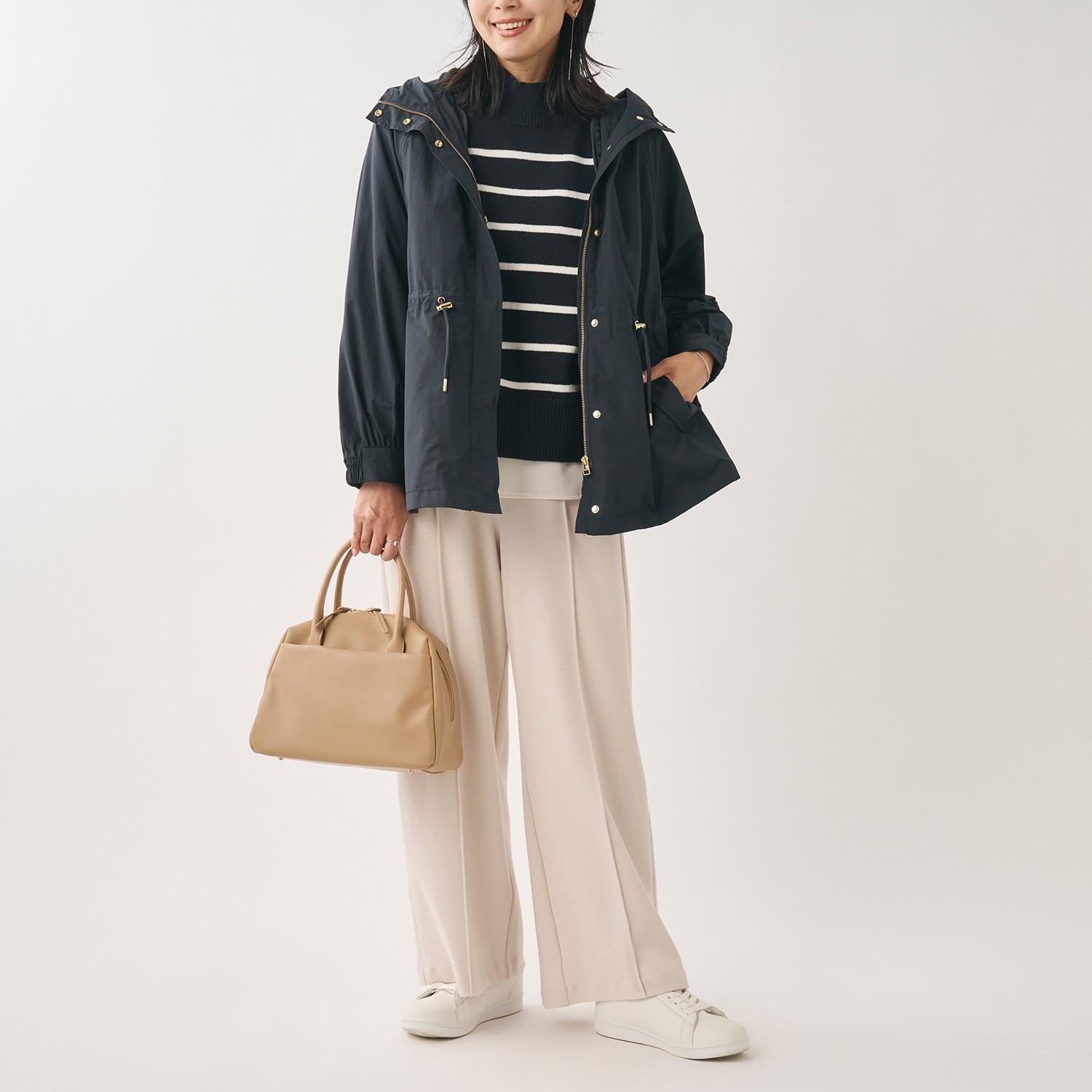 春まで着回せる! 【すごナノ撥水】ライナー付きで体温調節も自在な万能アウター