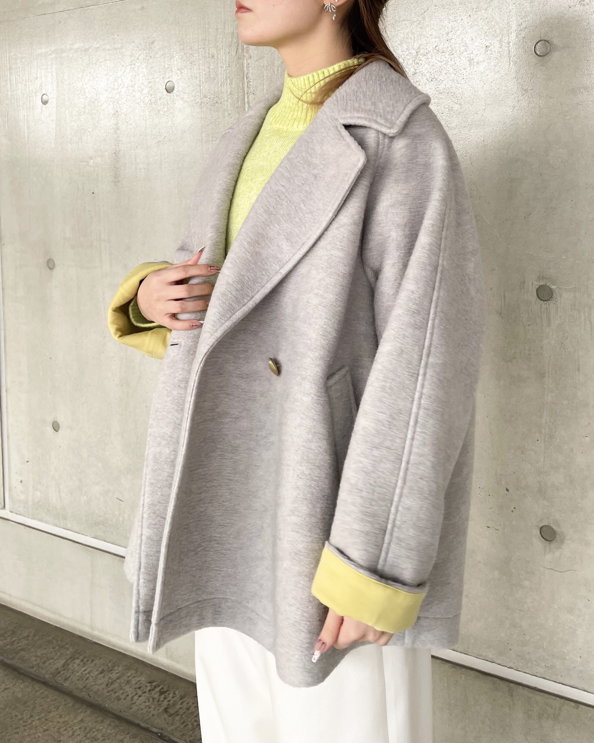 万能 ウールテーラーコート