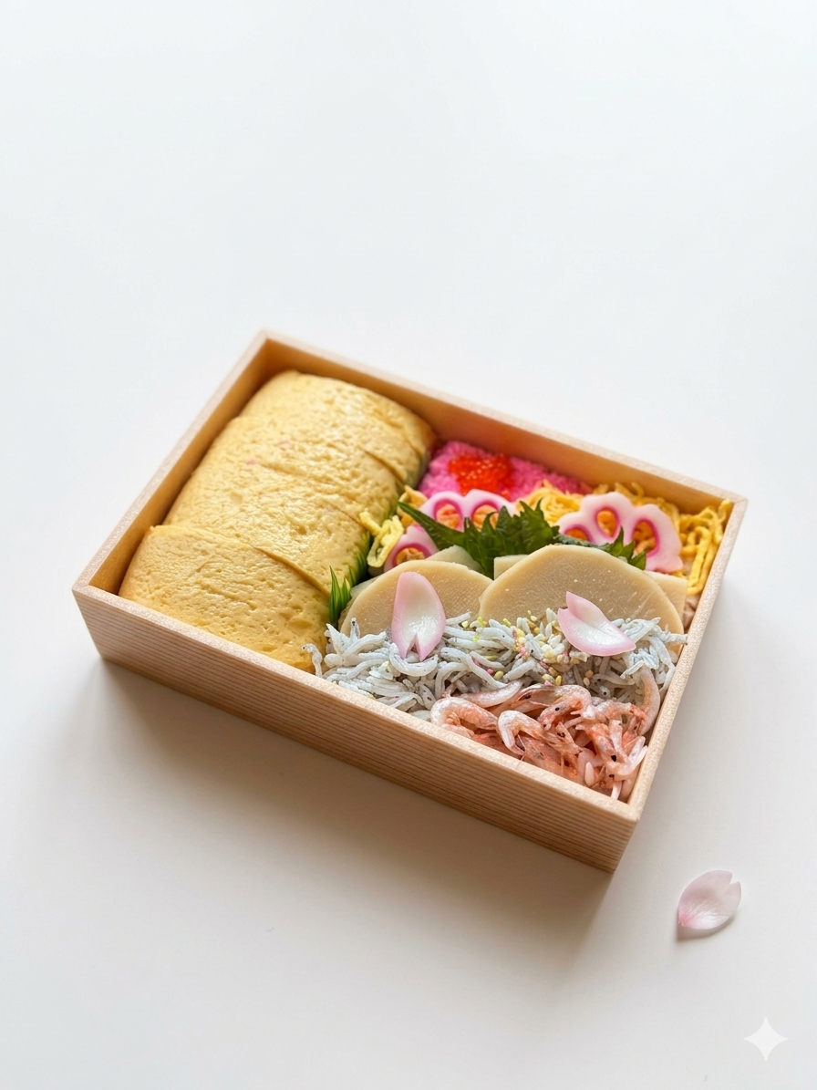【春限定】だしまき春の彩り寿司弁当