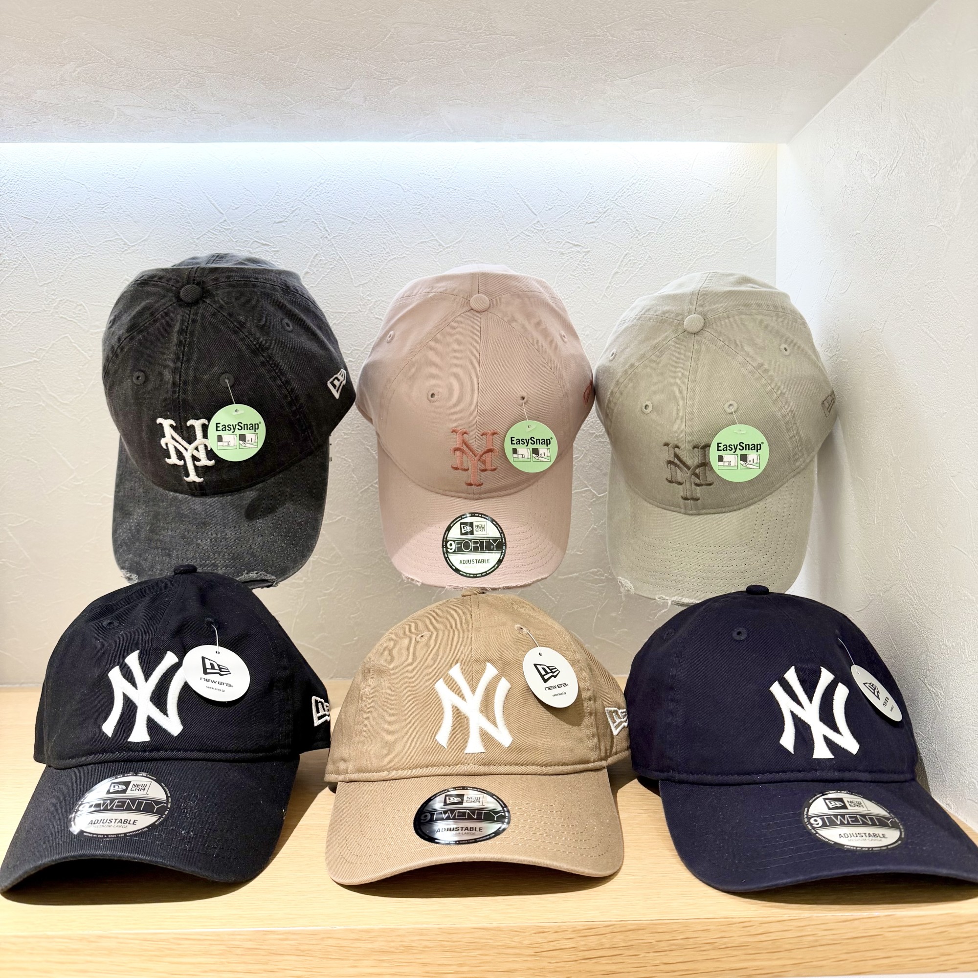 暑い日差しに🌤️【NEW ERAキャップ】