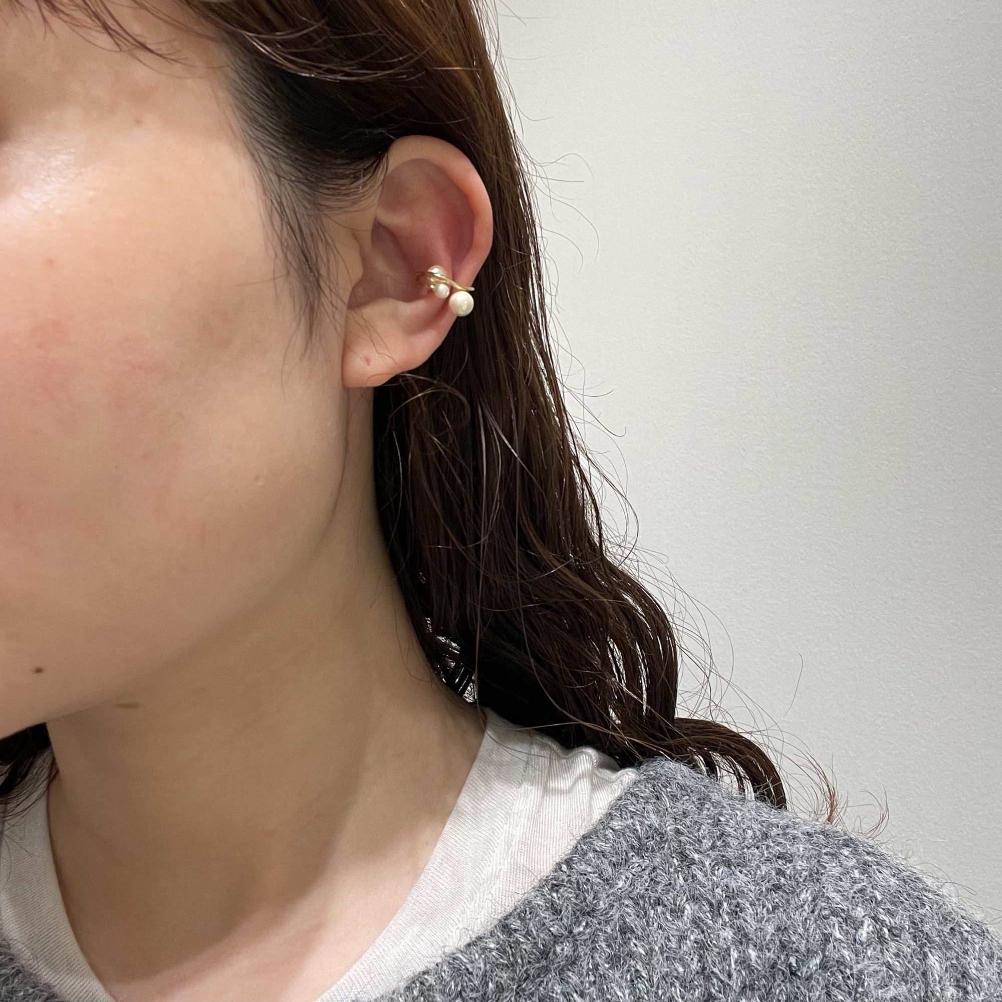 【大人気！パールイヤーカフ🐚】