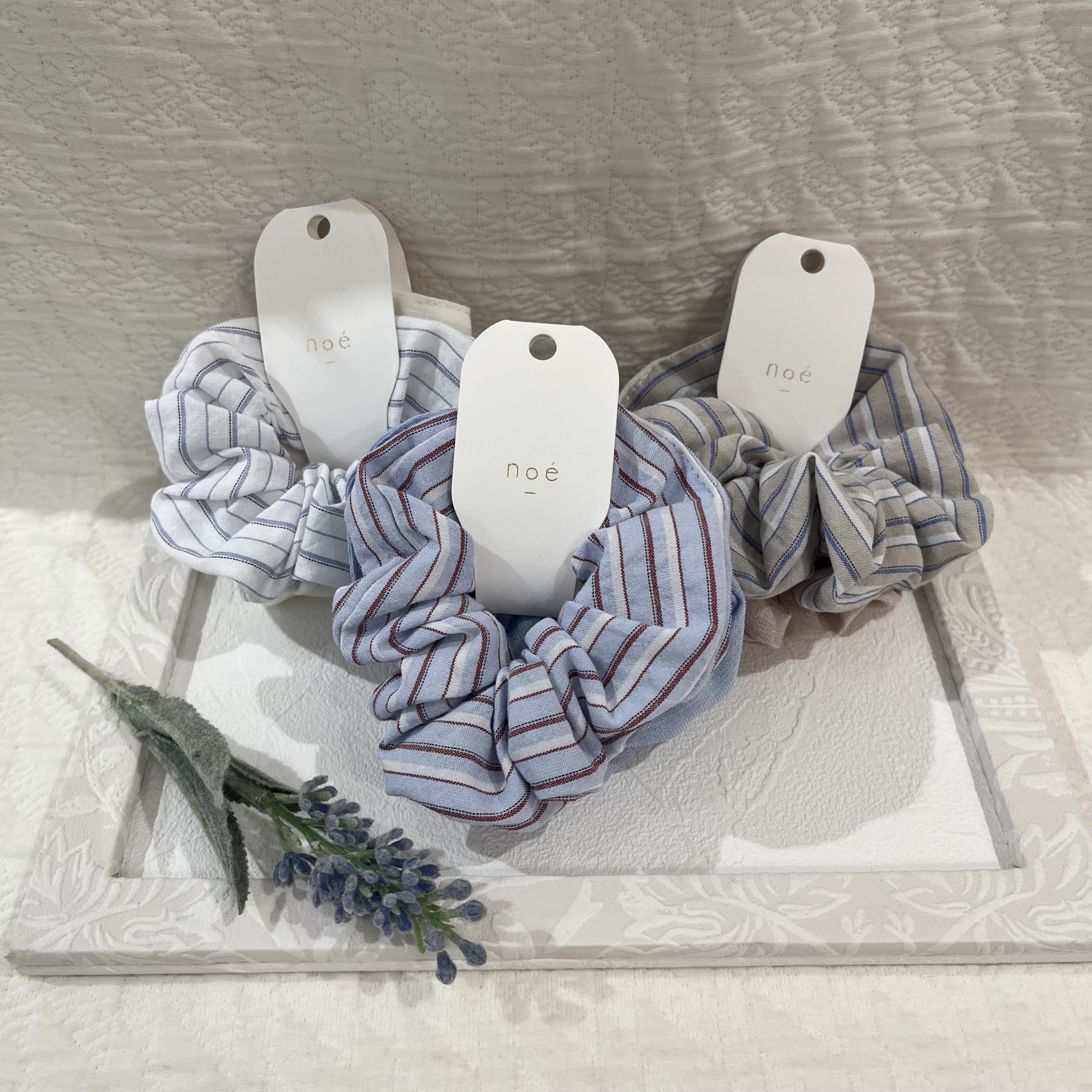 【New】ストライプシャツシュシュ ⛲️ ‧₊𓏲 ๋࣭