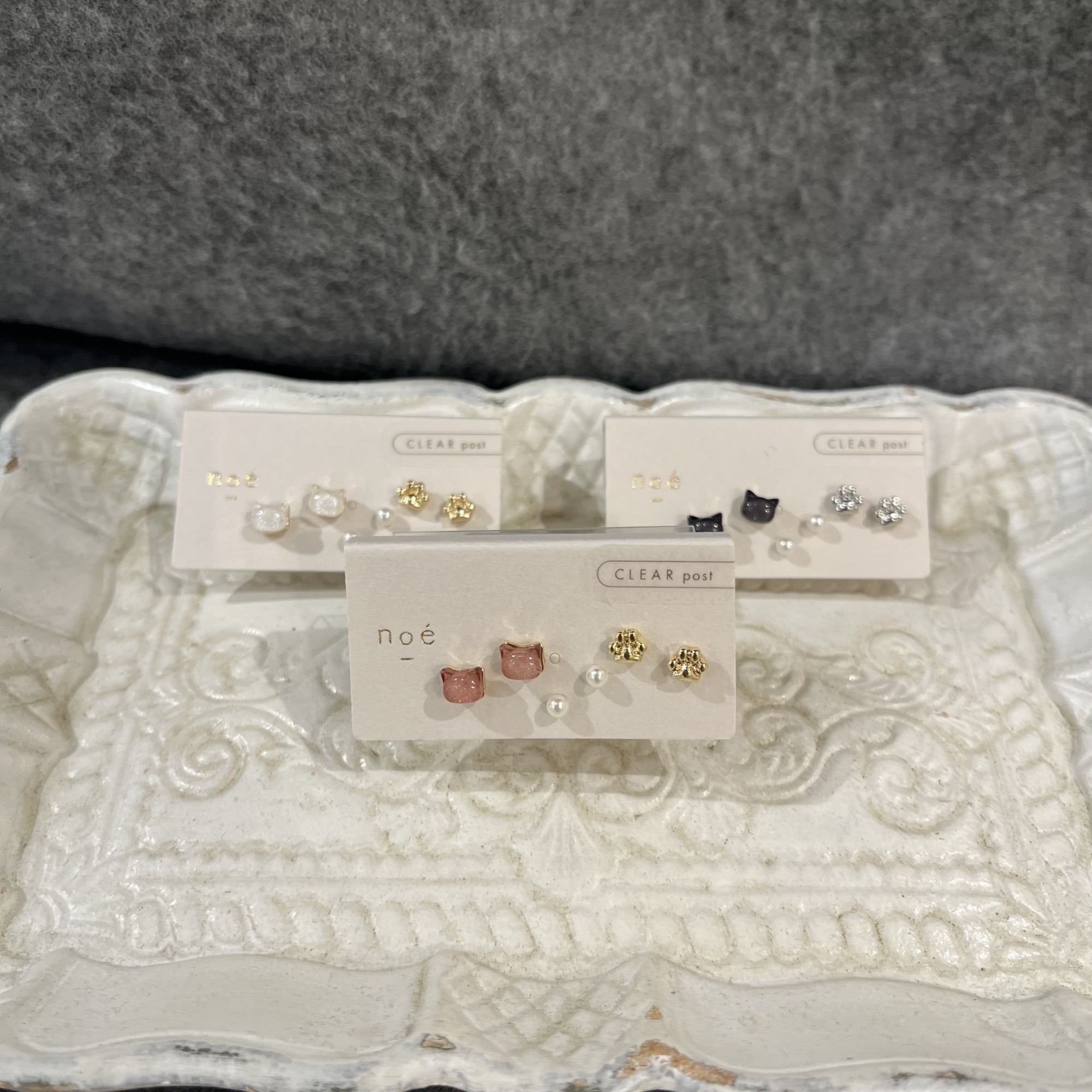 ₊˚⊹ℕ𝕖𝕨 𝕚𝕥𝕖𝕞 🧸ྀི‎♡‧₊˚clear post bear&catピアス