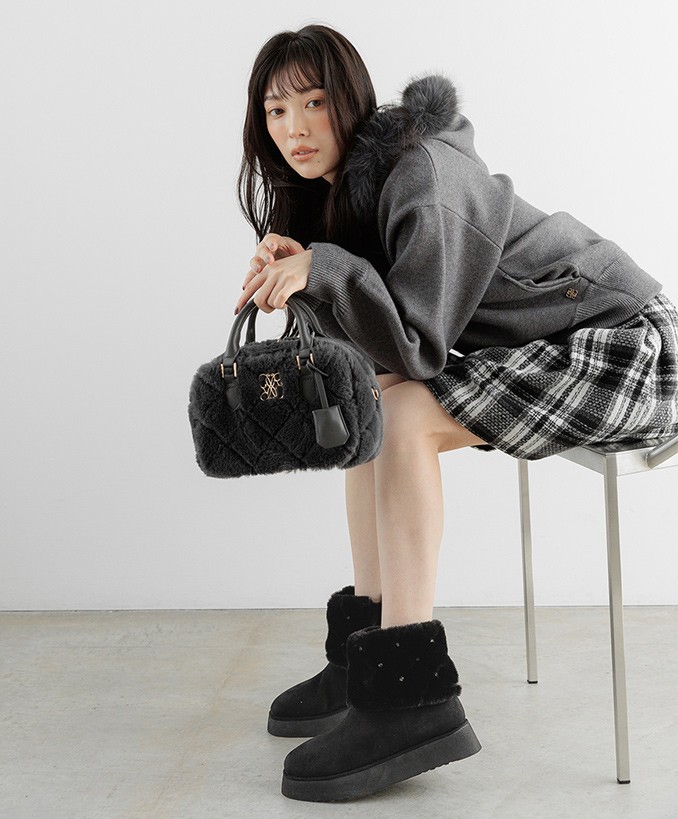 【RANDA（ランダ）】冬のムードを身に纏う “FLUFFY COLLECTION”