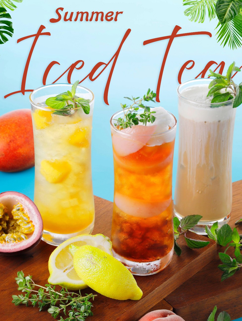 🍋夏のアイスティフェア第二弾🍑