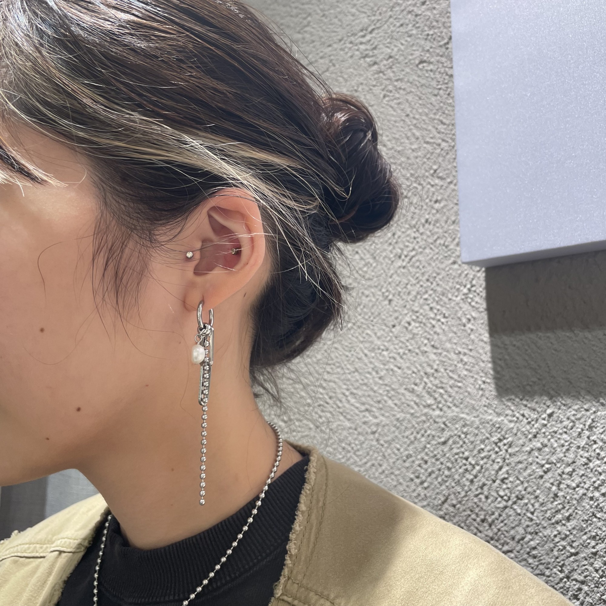 【🎄個性的🎄パールピアス🌟】