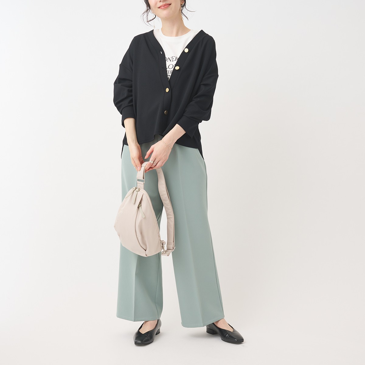 防汚撥水機能付き！デイリーに使えるきれいめカーディガン