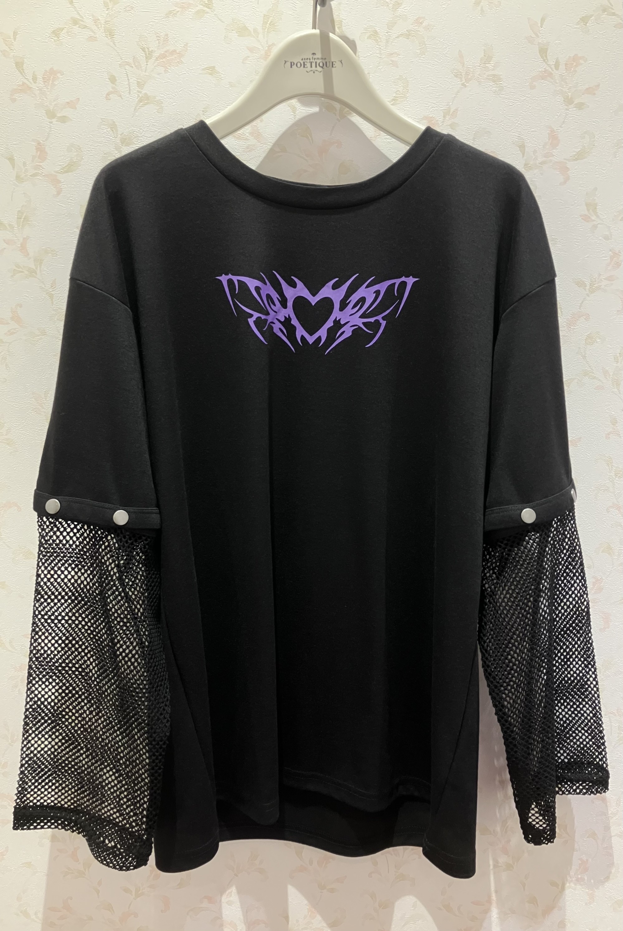 甘くも辛くも◎着こなし楽しめる∞メッシュトップス