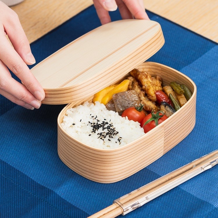 「憧れ」を日常に。手入れが簡単でご飯が冷めても美味しい、天然木のわっぱ弁当