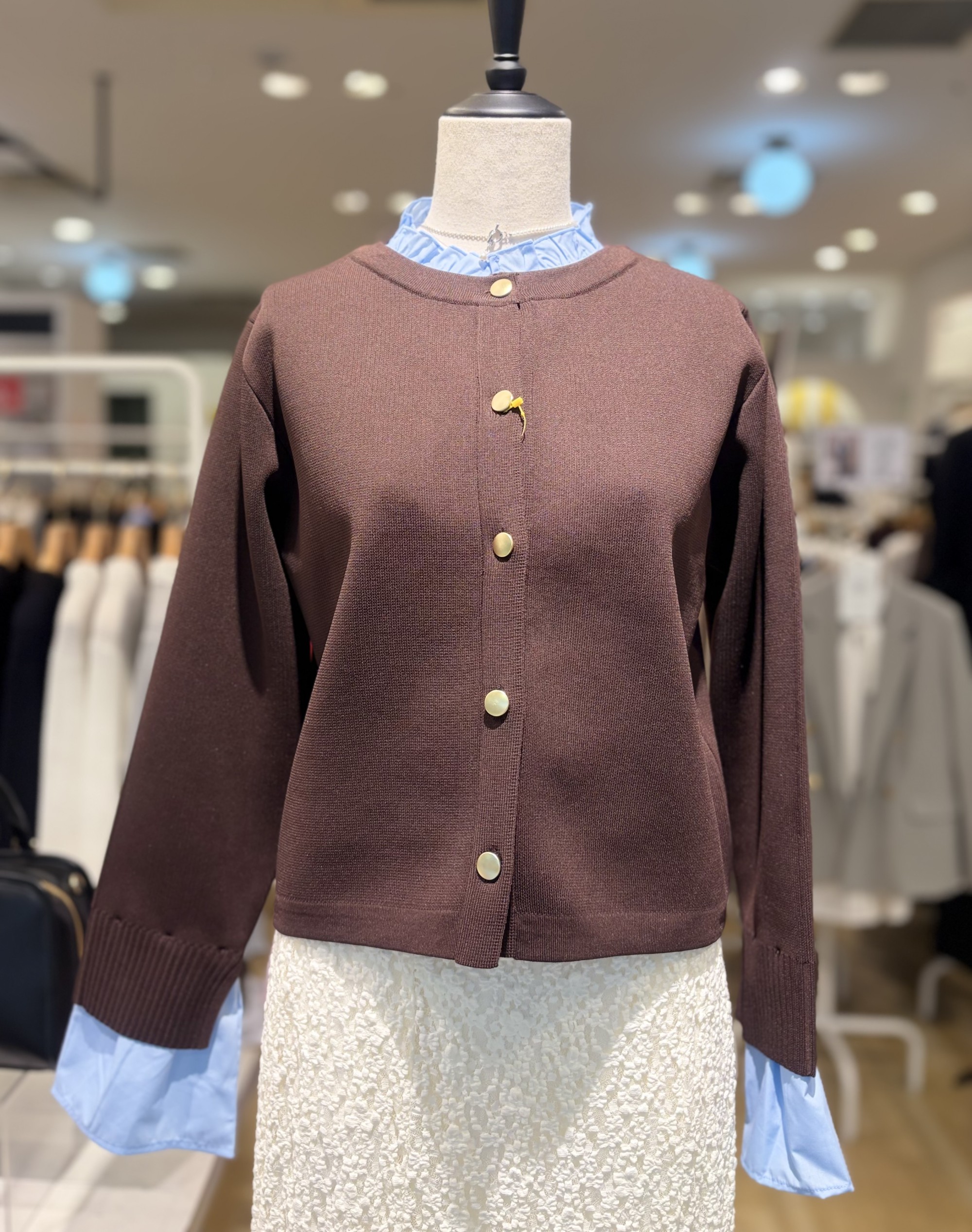 【取り外し可能なパーツ!】カーディガン