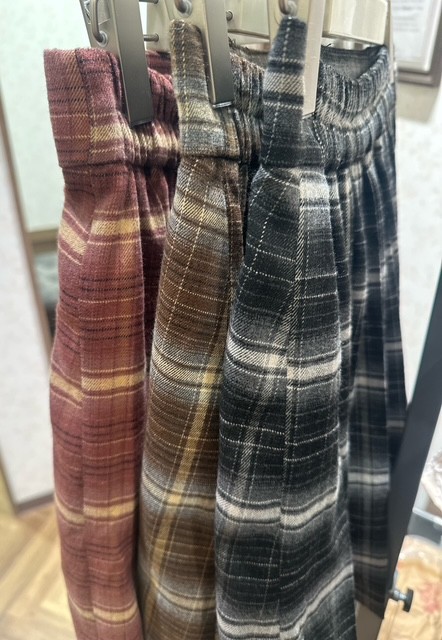 〘トレンドライクなチェック〙スカパン