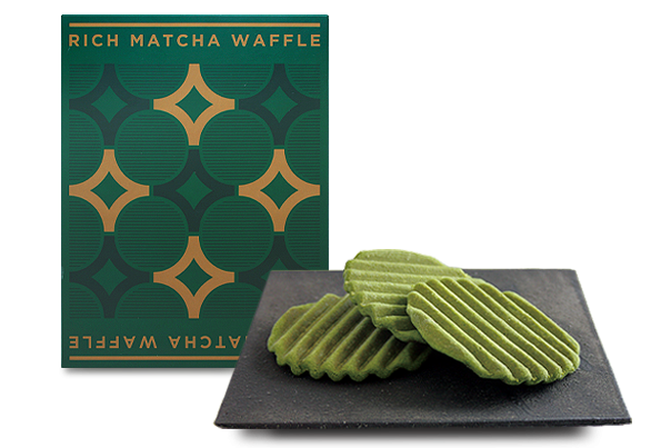 新発売！リッチ抹茶ヴァッフェル