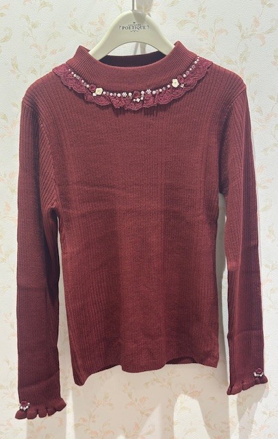 〘保温機能付き〙ニットプルオーバー