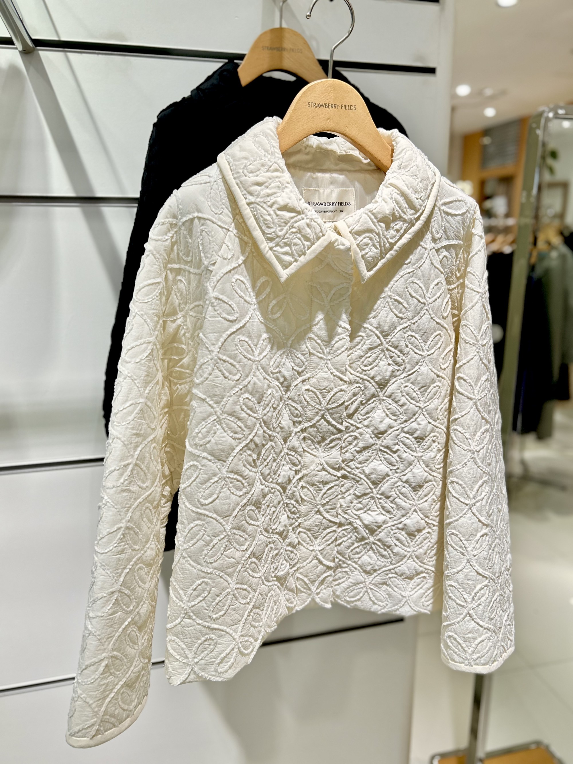 リボンエフェクトブルゾン