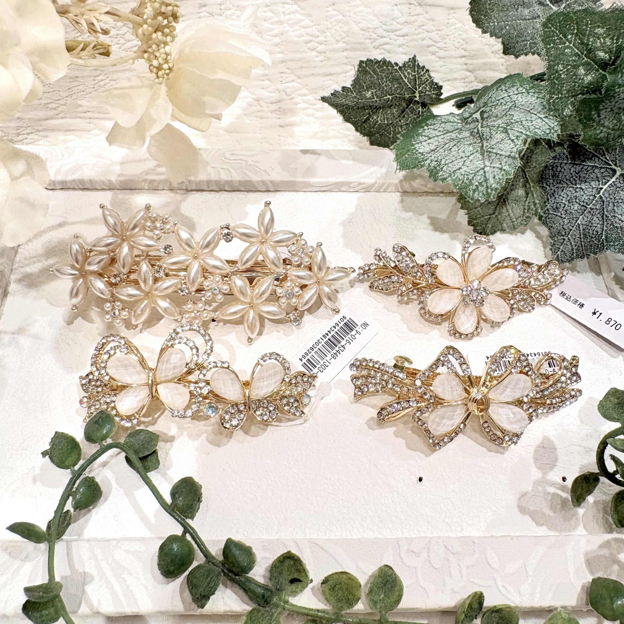 New🌟キラキラバレッタ💎✨