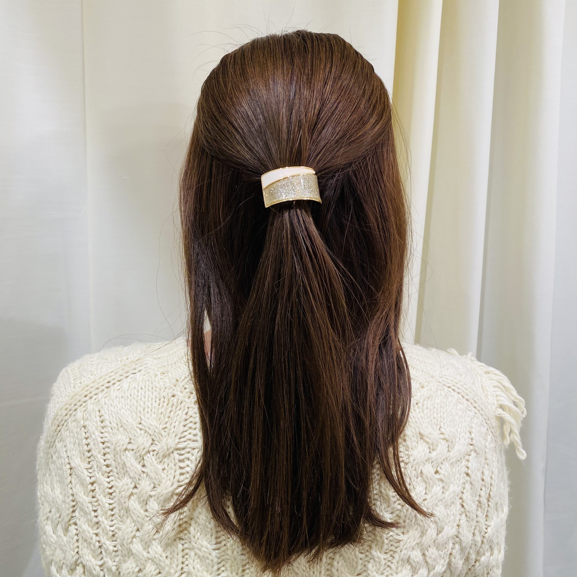 「新作アイテム」ラメカラーフックポニー✨⭐️