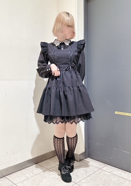 〘2枚で完成★ゴシックスタイル〙ワンピース×ブラウスのコーデ紹介