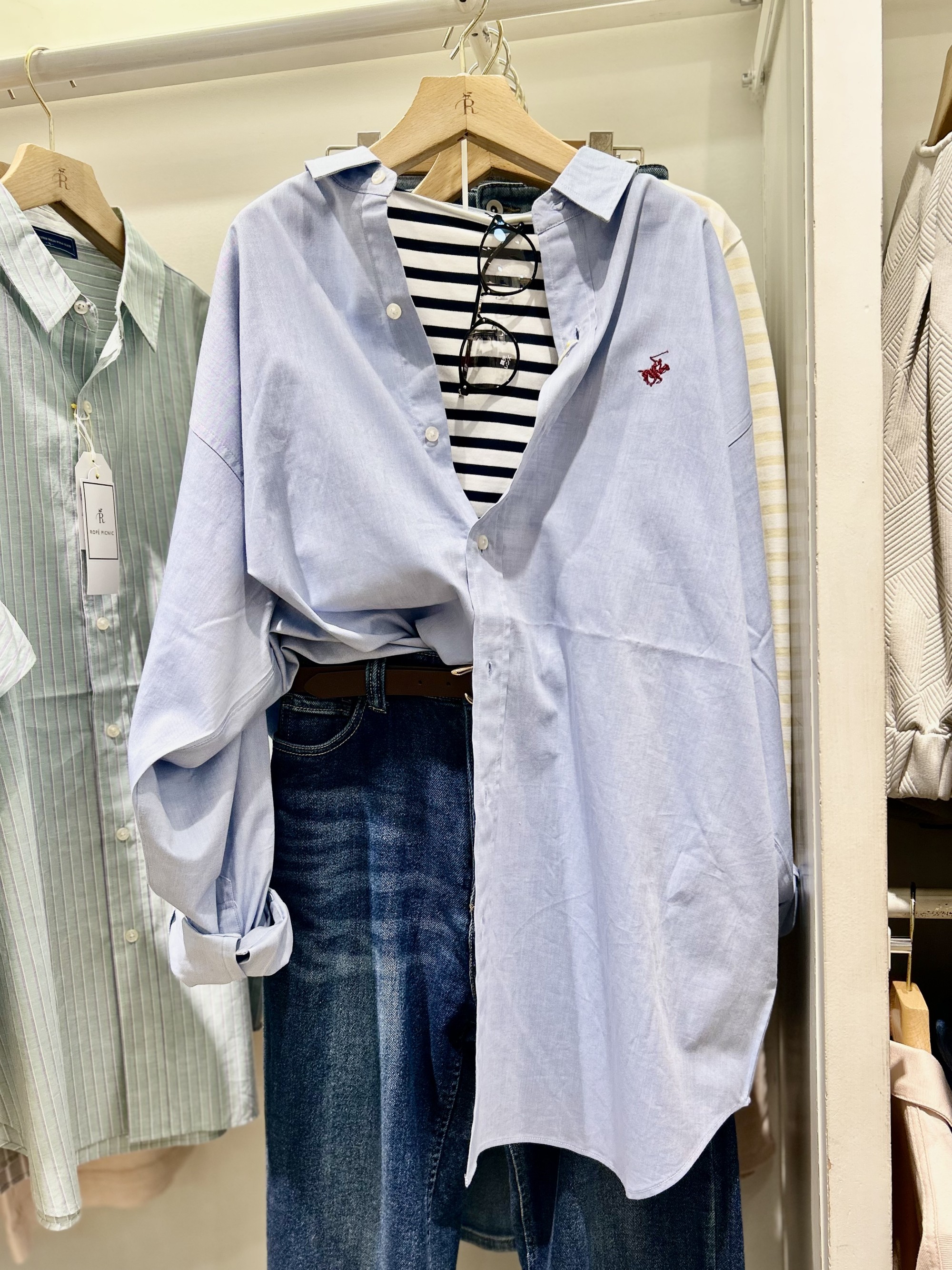 【大きめサイズが可愛い】ビッグシルエットシャツ