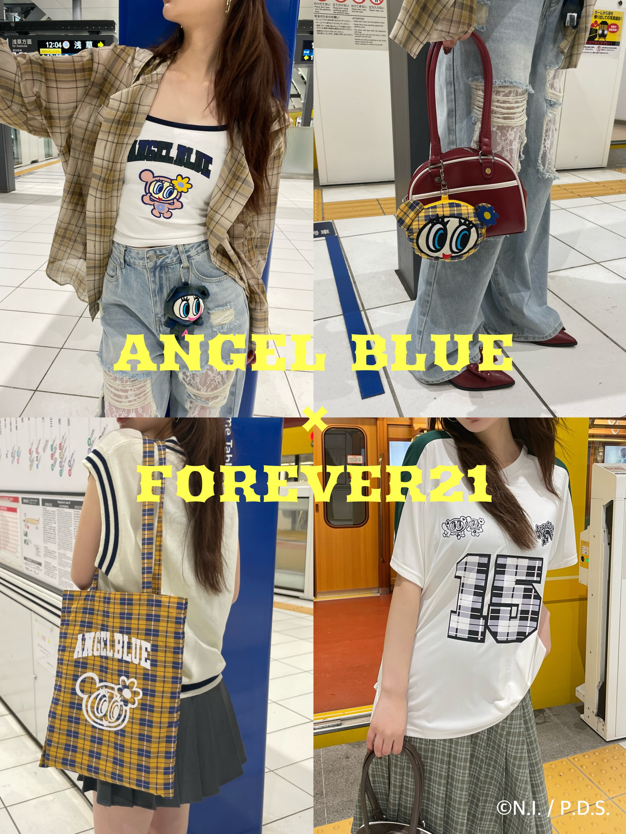 【ANGEL BLUE】コラボアイテム💙