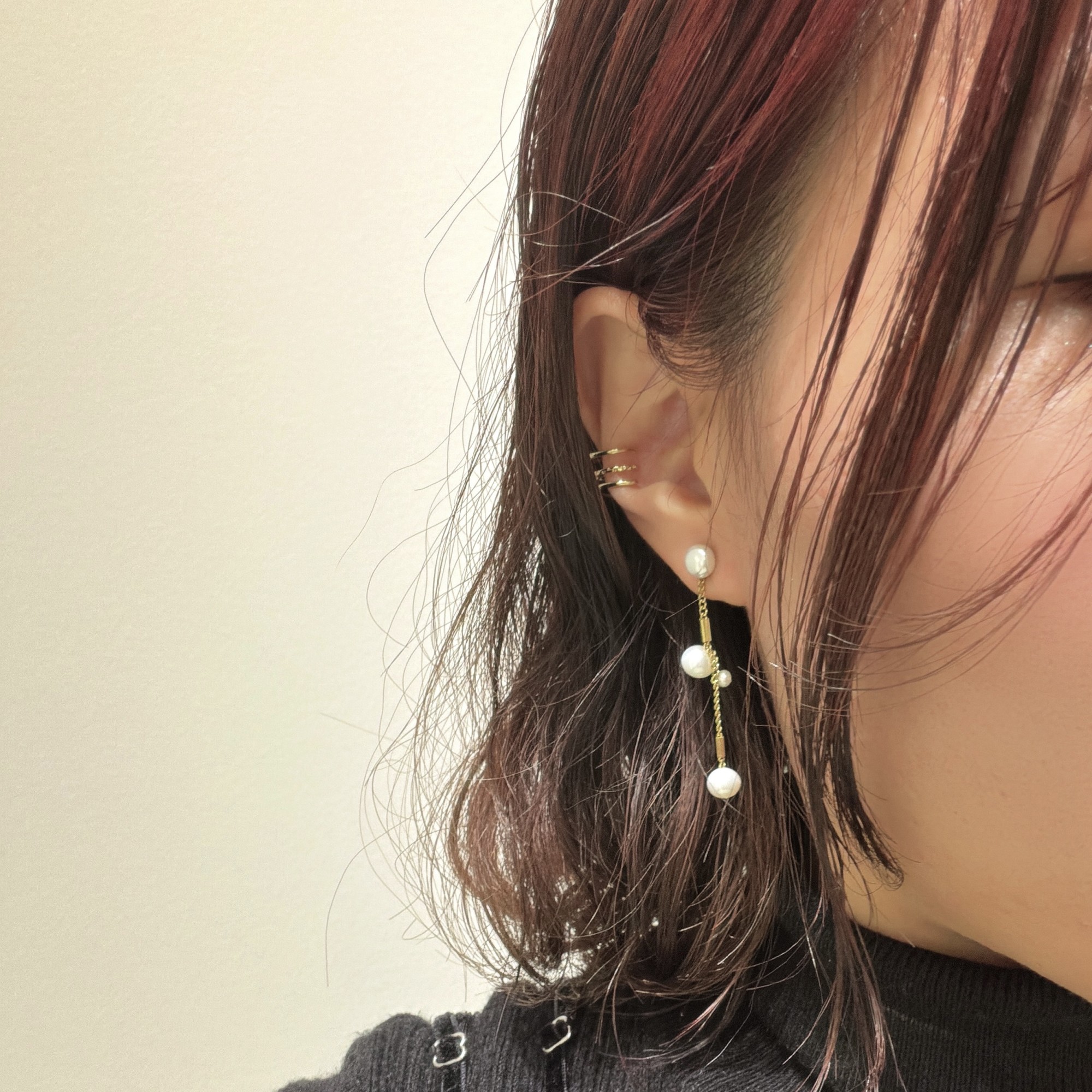 【🐚パールロングピアス🐚✨】