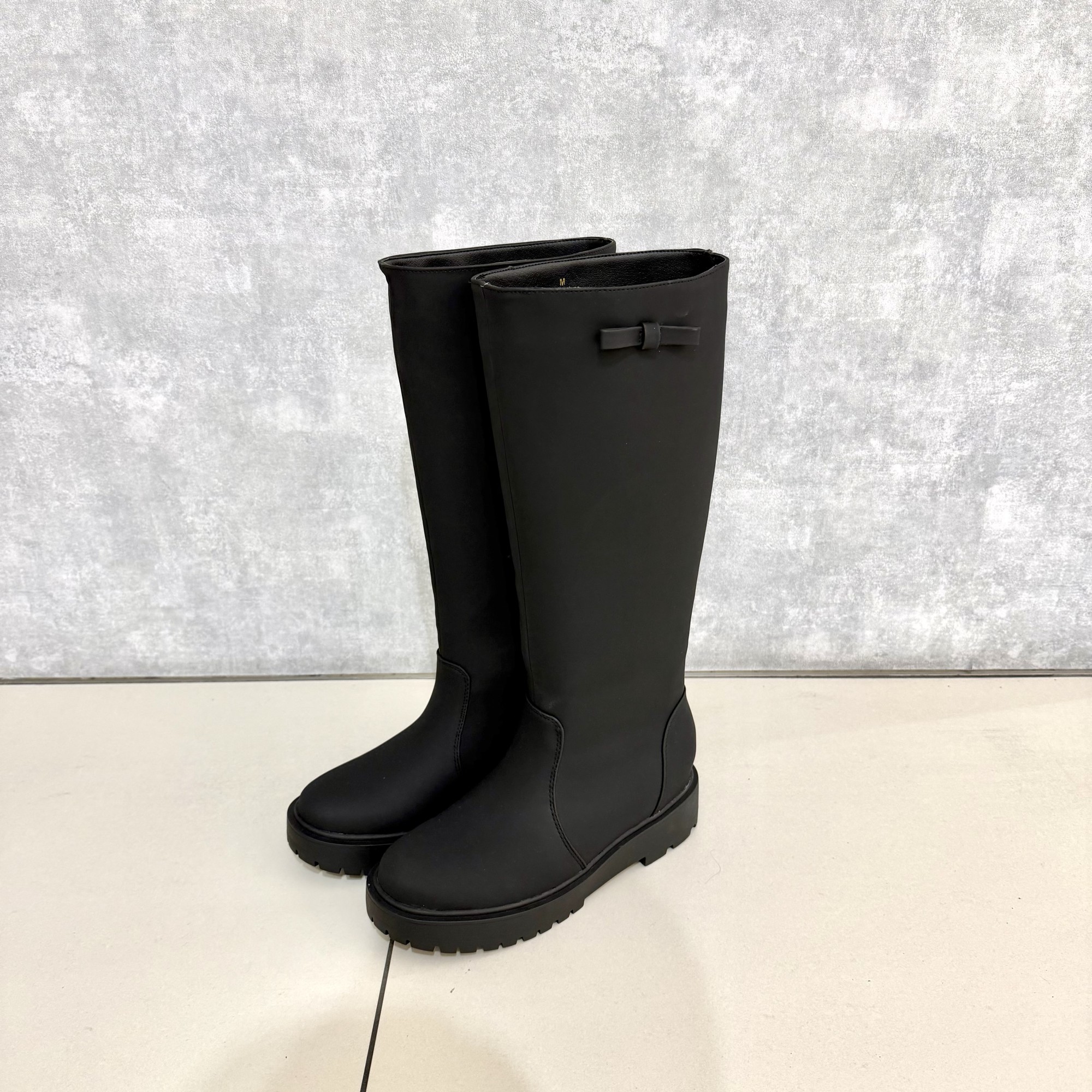 【雨の日もオシャレに☔️】インヒールレインブーツ