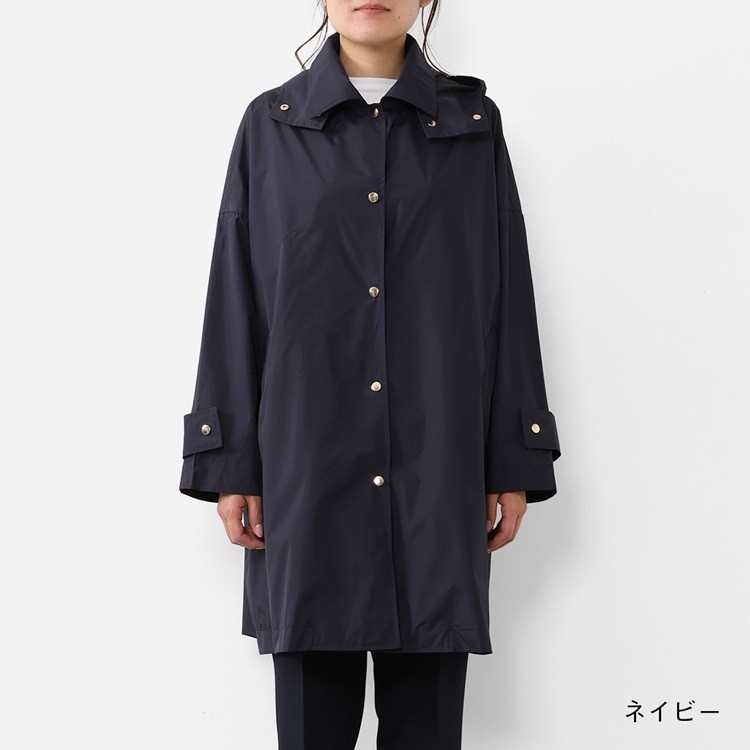 花粉・UV・雨をブロック】どんな天気も味方にする、UVカットステンカラーコート