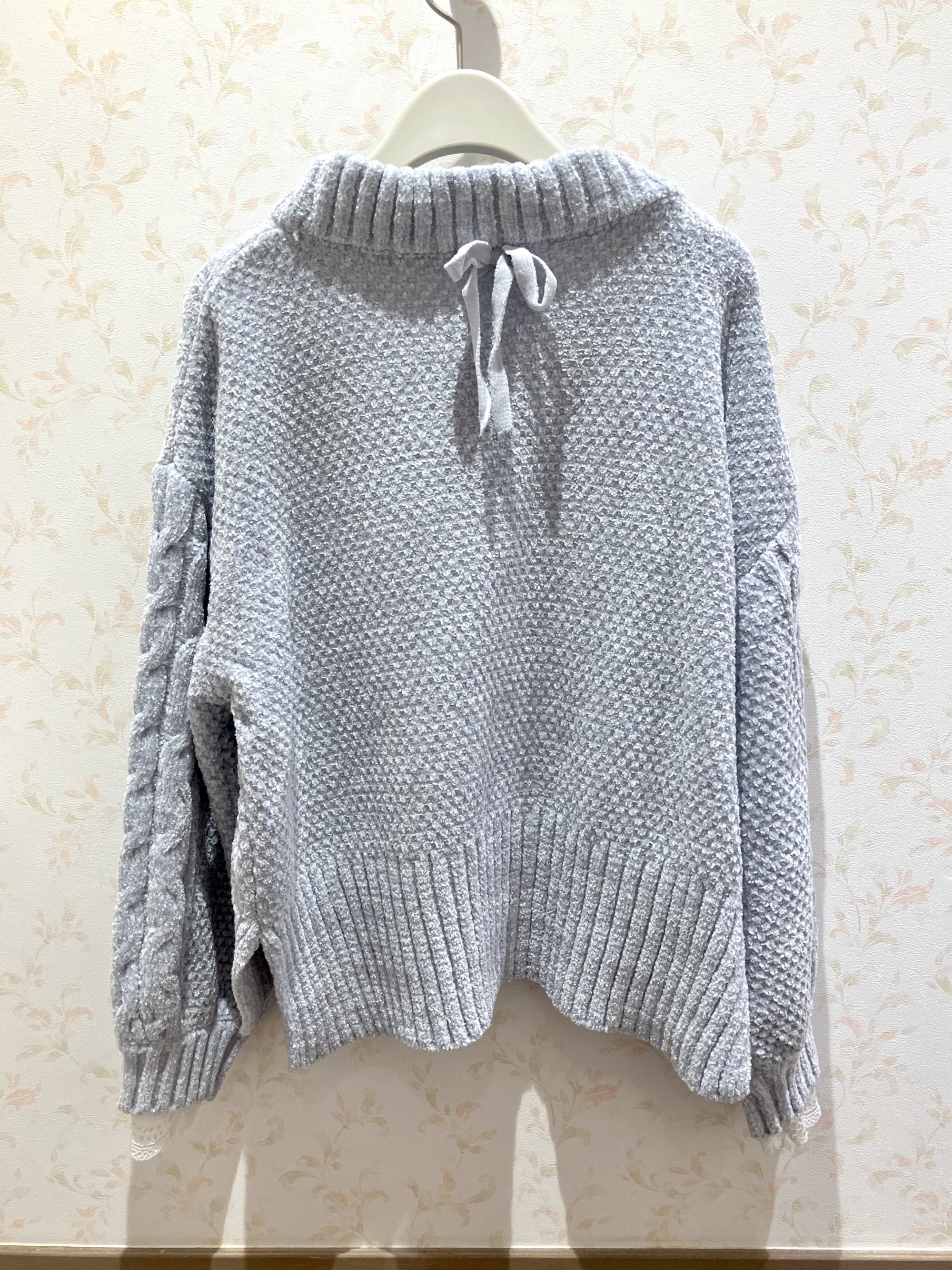 〘イルミネーションに映える✨〙ほっこりニットを使ったコーデ