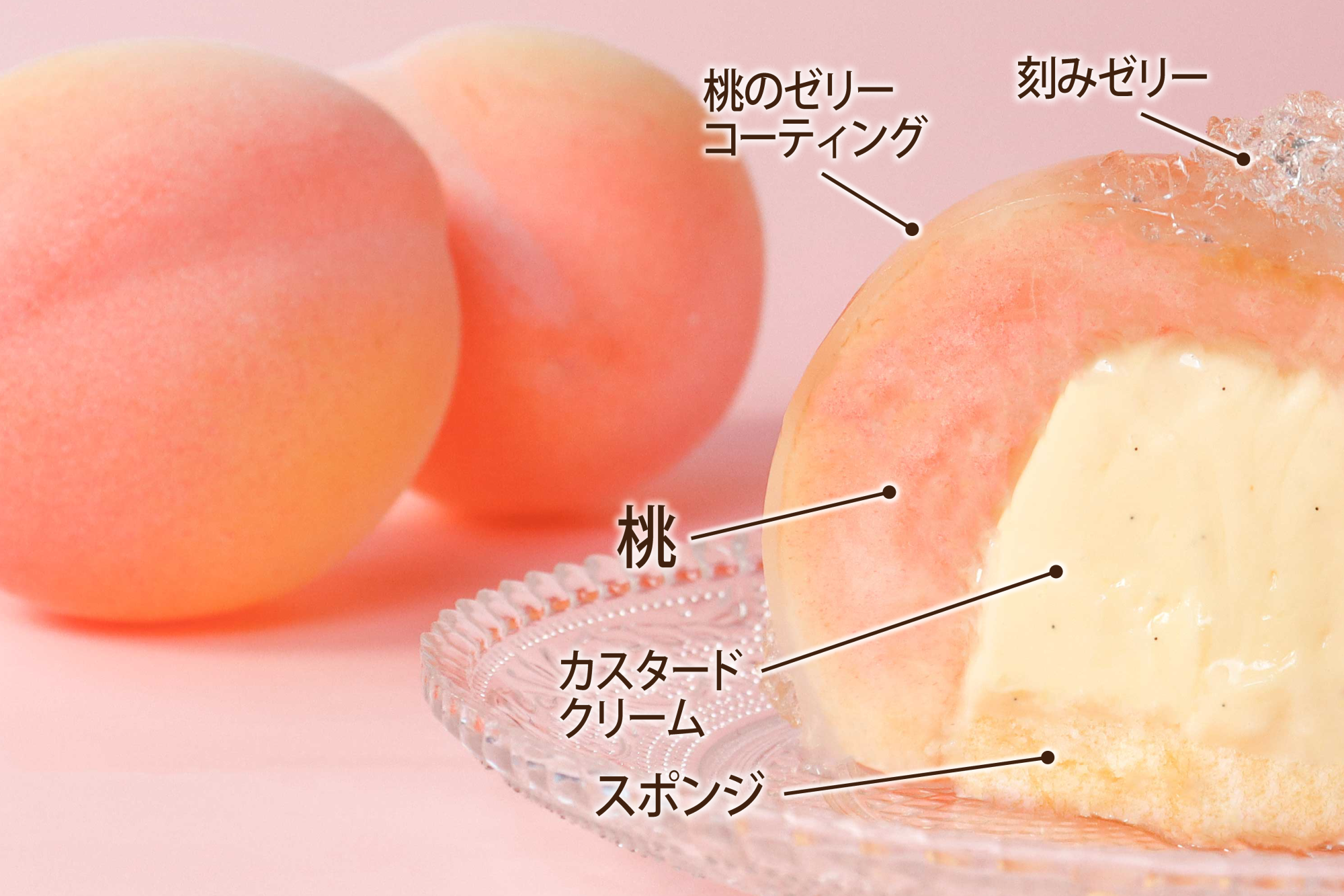 【季節限定】まるごと白桃