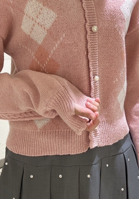 〘フィンガーホール付きで手のひらも暖かい〙ニット