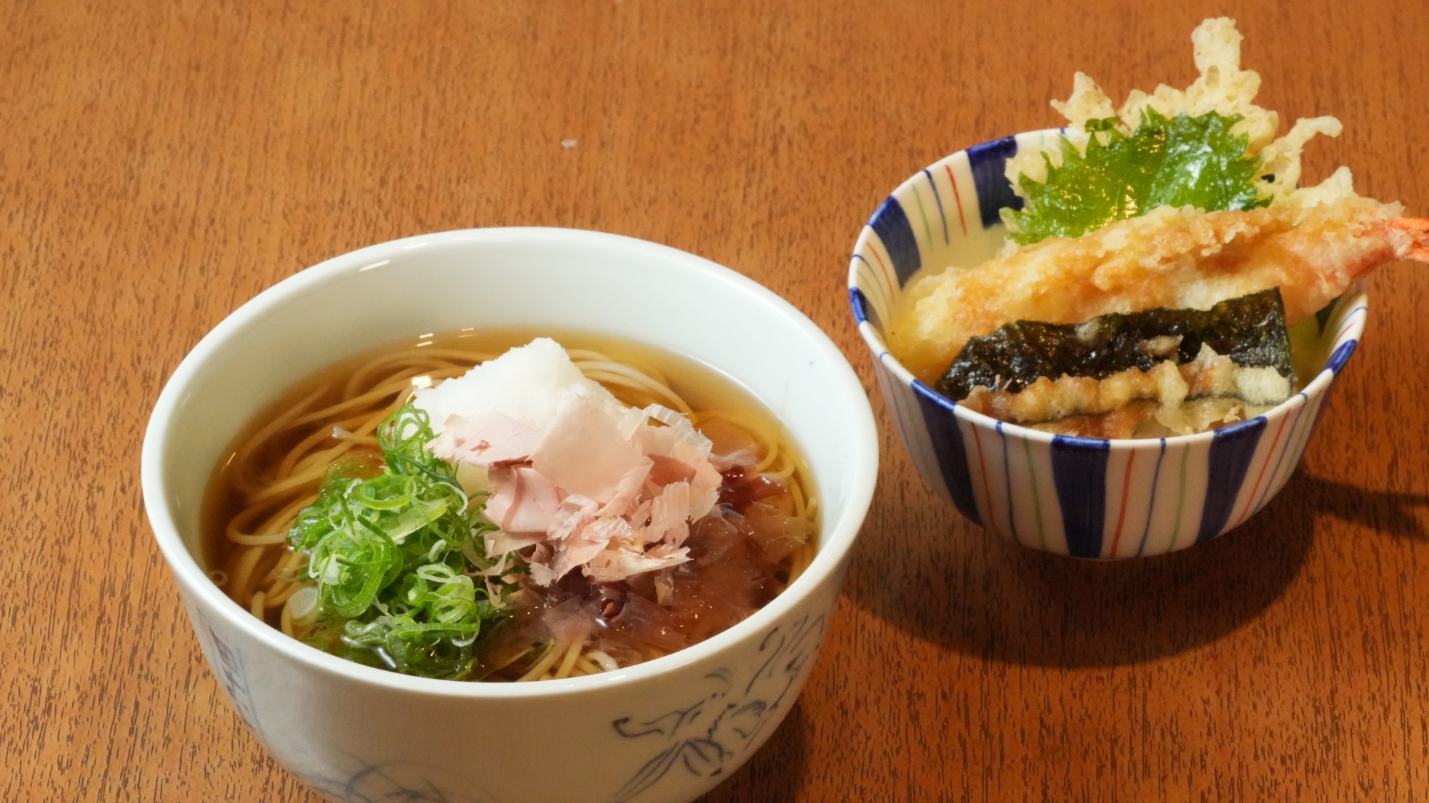 温おろしそばとミニ丼セット✨