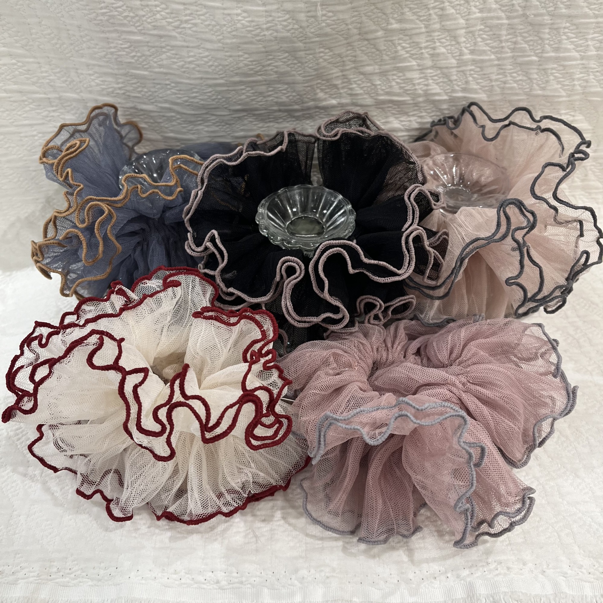 𝙽𝚎𝚠 𝚒𝚝𝚎𝚖☘️メッシュプリーツシュシュ.☘︎ ݁˖