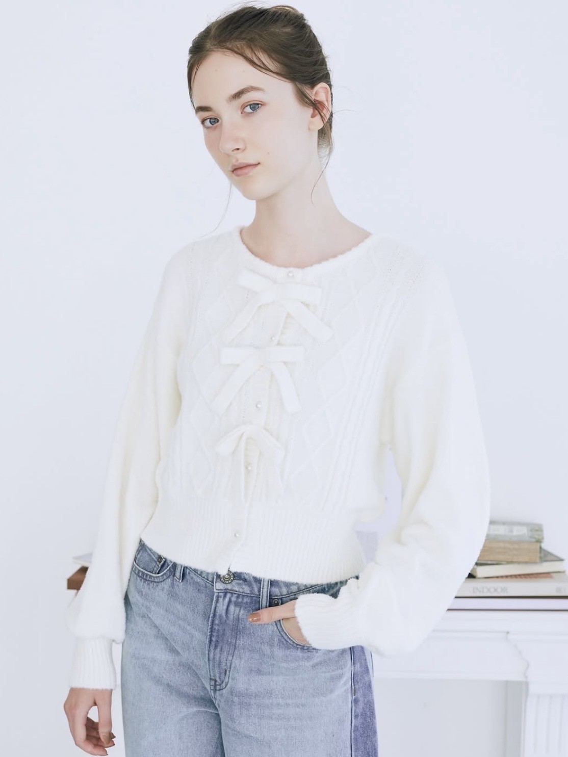 Maison de FLEUR Petite Robe 3'5 これからの季節に取り入れたい、フェミニンなカーディガンが登場🎀✨