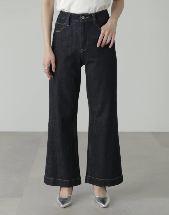 大人気ベーシックワイドデニム☆