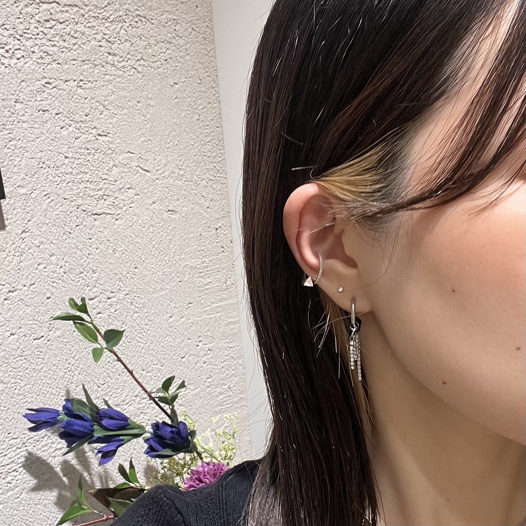 【🤍⛓️個性派好き必見!ロングピアス⛓️🤍】