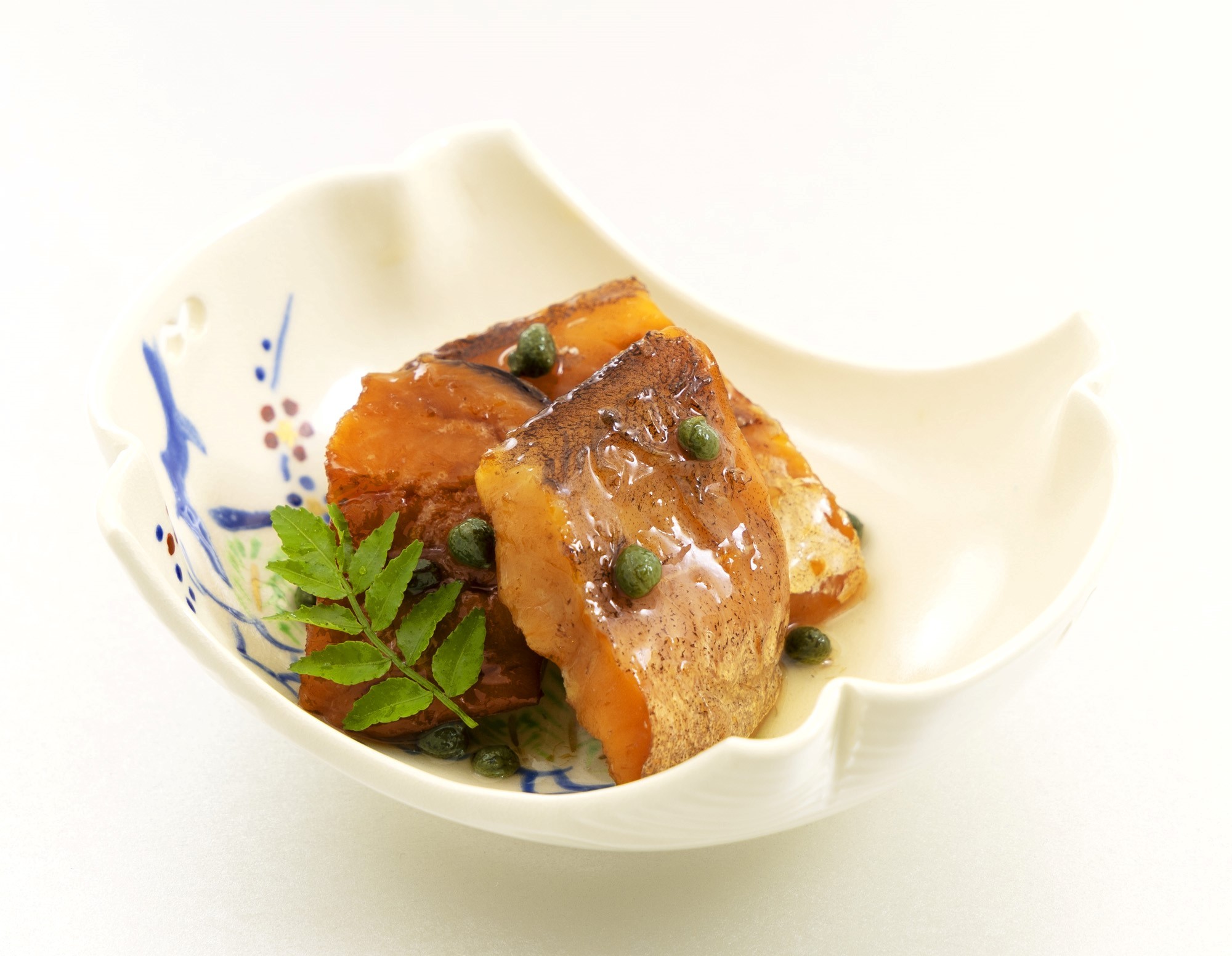 山椒が香る「たらのうま煮」