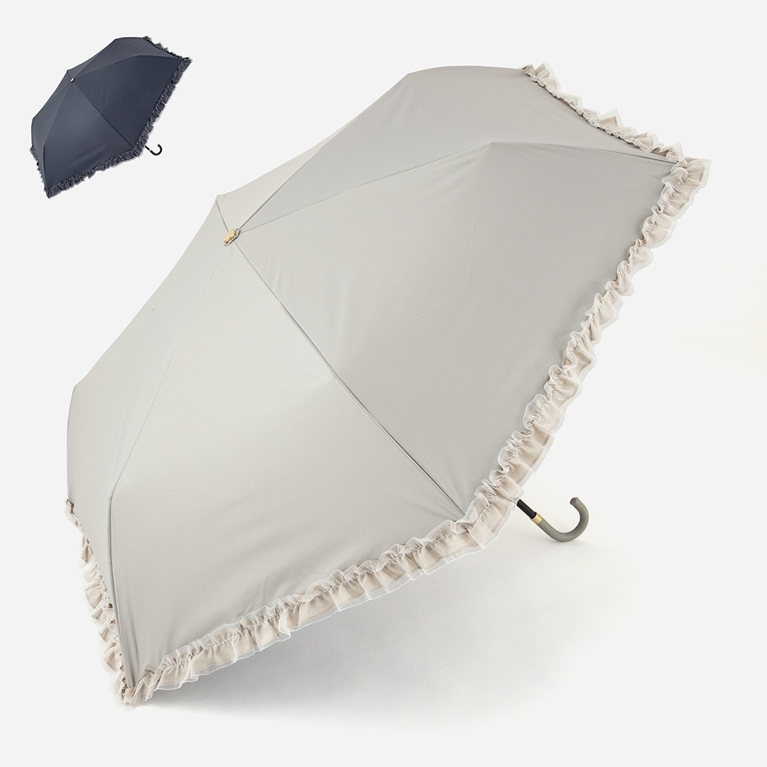 強い日差しと雨に！軽くておしゃれな2種の折りたたみ傘