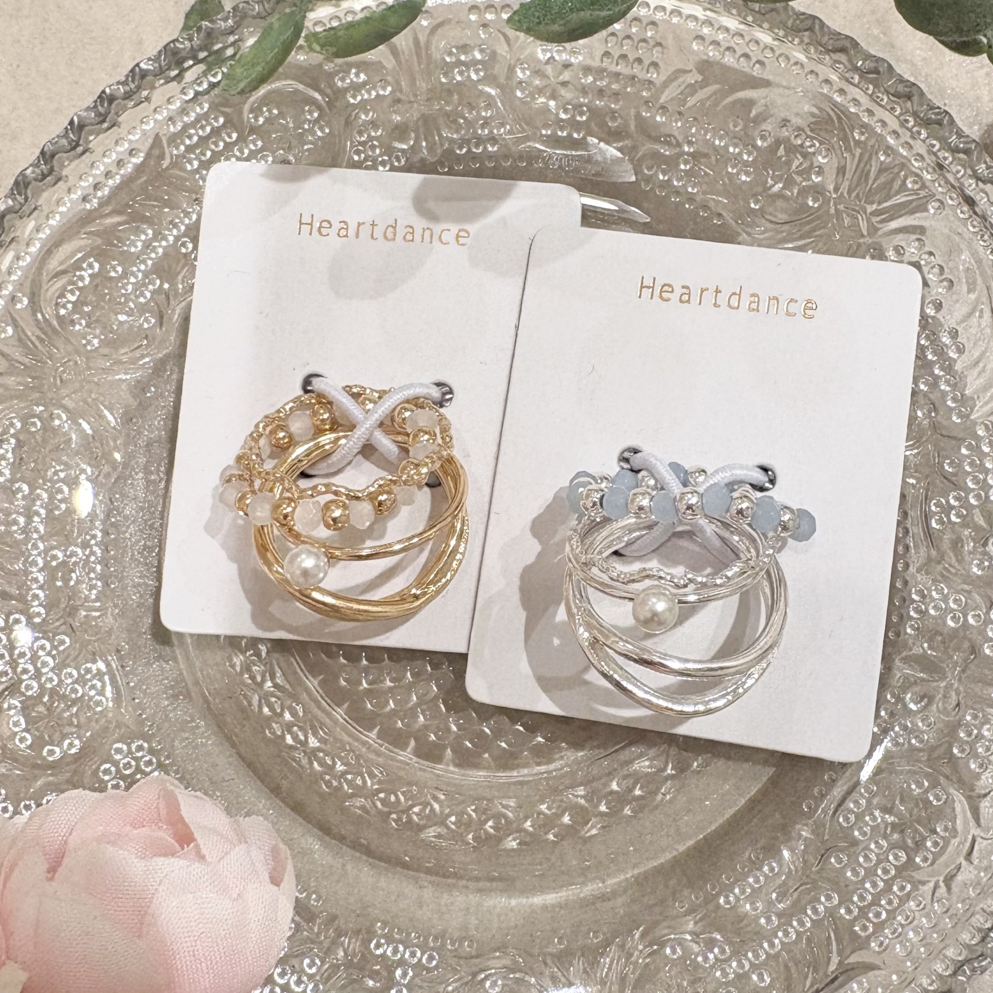 New🌟ビーズセットリング💍✨