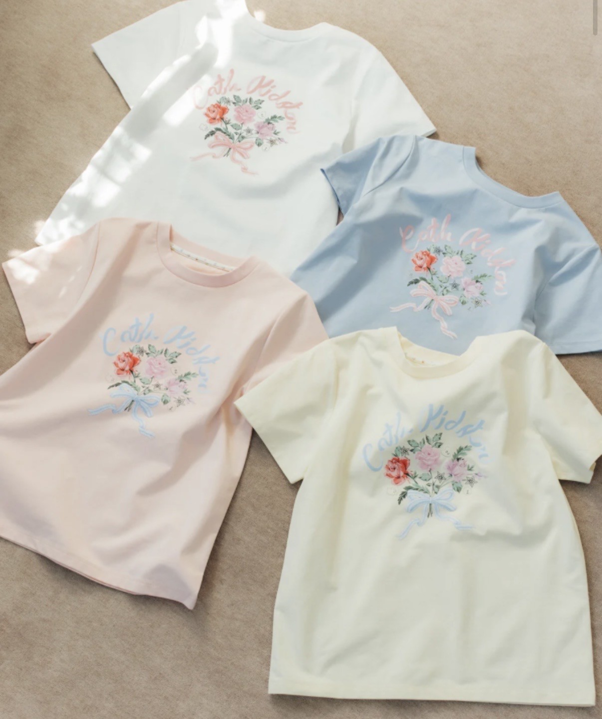 【接触冷感素材🫧】夏のアートプリントTシャツ