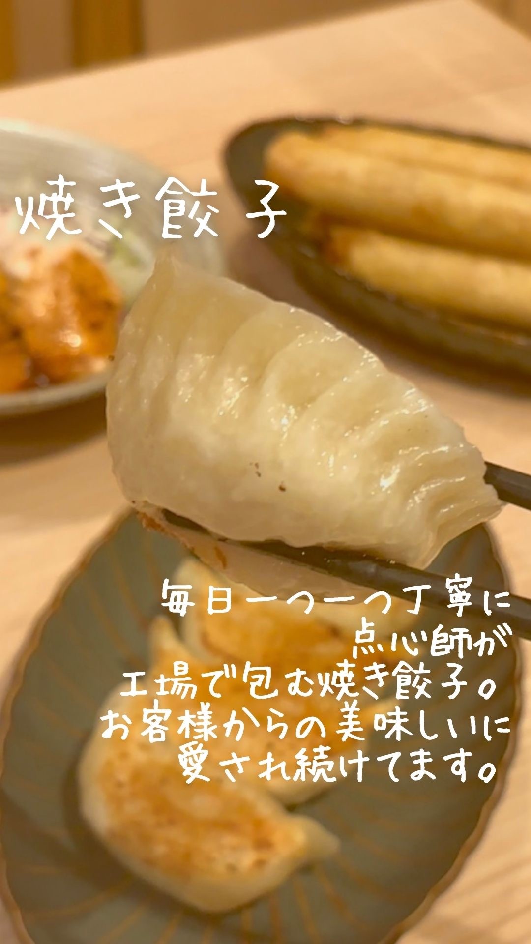 京都駅近くの焼き餃子