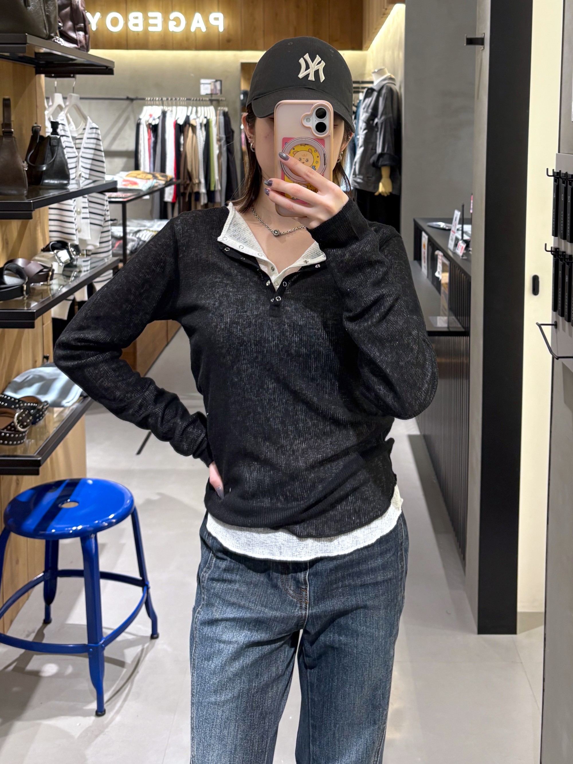 トレンド感のあるレイヤードアイテム✨