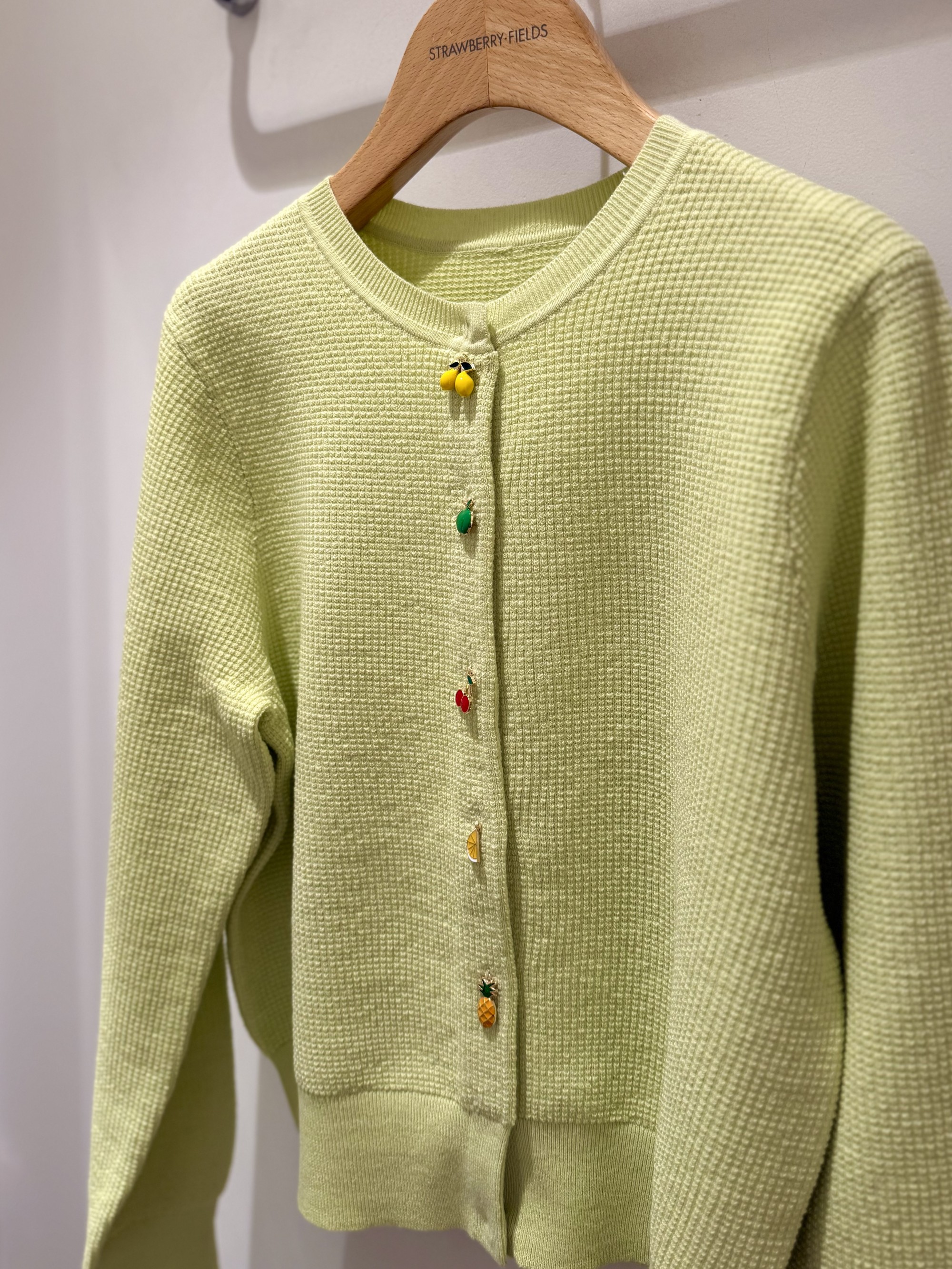 フルーツアソートニットカーディガン