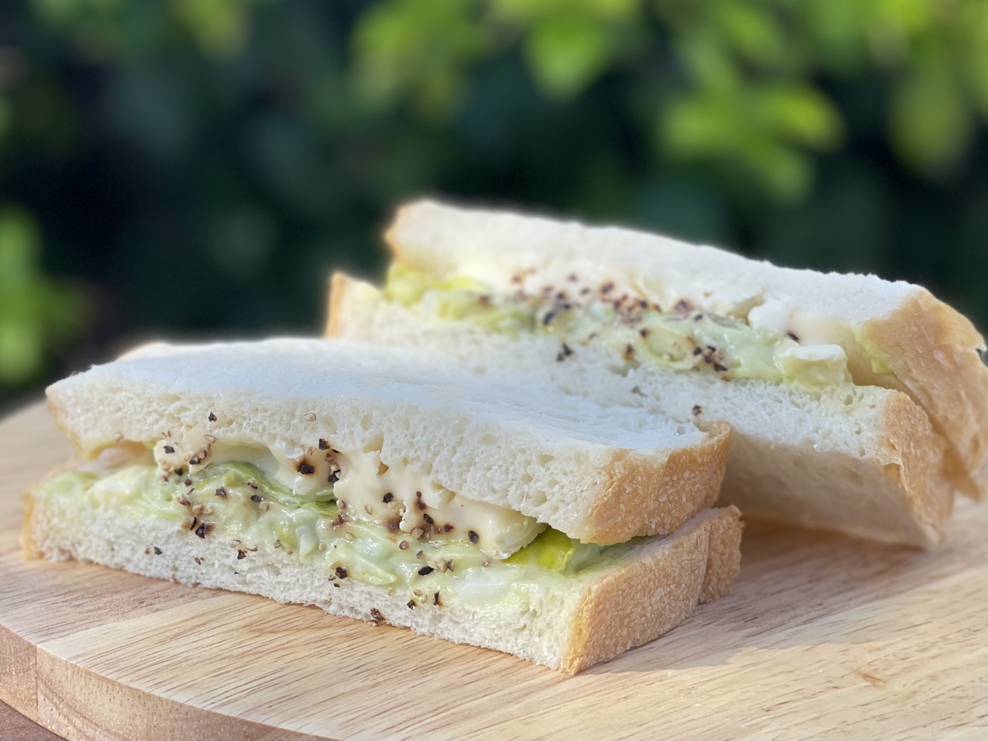 【新製品】北海道ポテトと枝豆のカマンベールチーズサンド