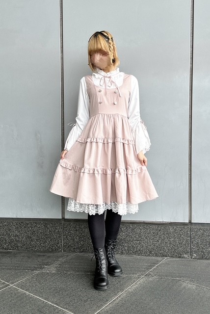 王道ガーリーワンピース