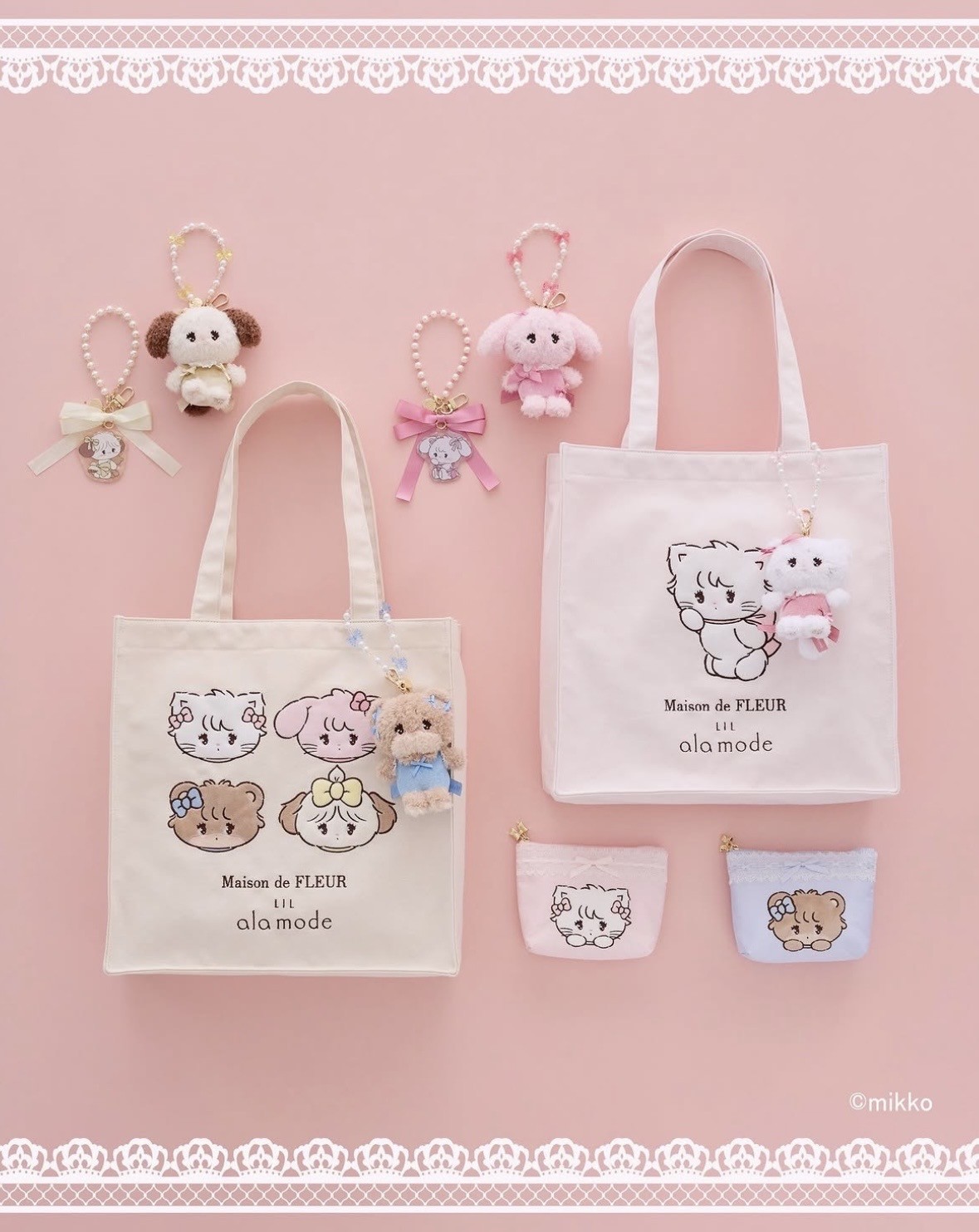 【coming soon】4/24(fri.)~「Lil ala mode」との初コラボコレクション🎀