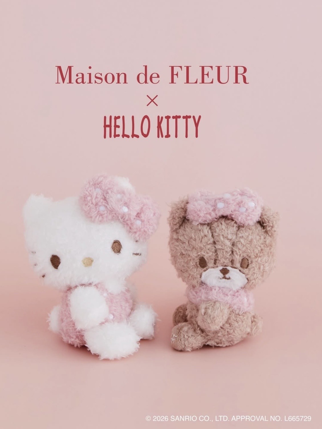 3/20(fri.)〜🎀Maison de FLEUR × HELLO KITTY🎀【整理券配布について】