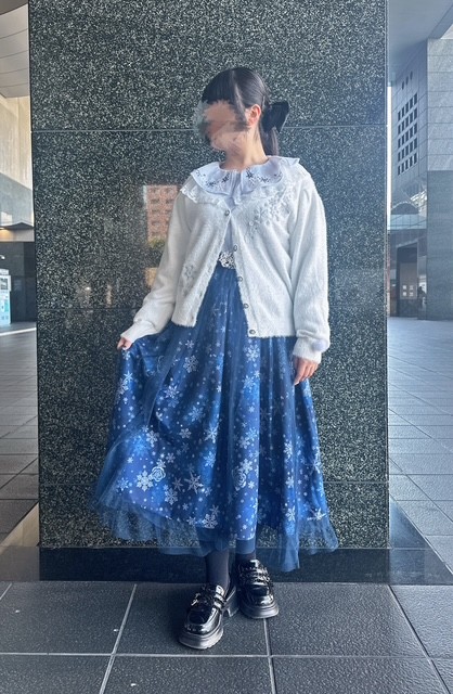 〘Snow Rose series〙キラキラ輝く冬の景色コーデ