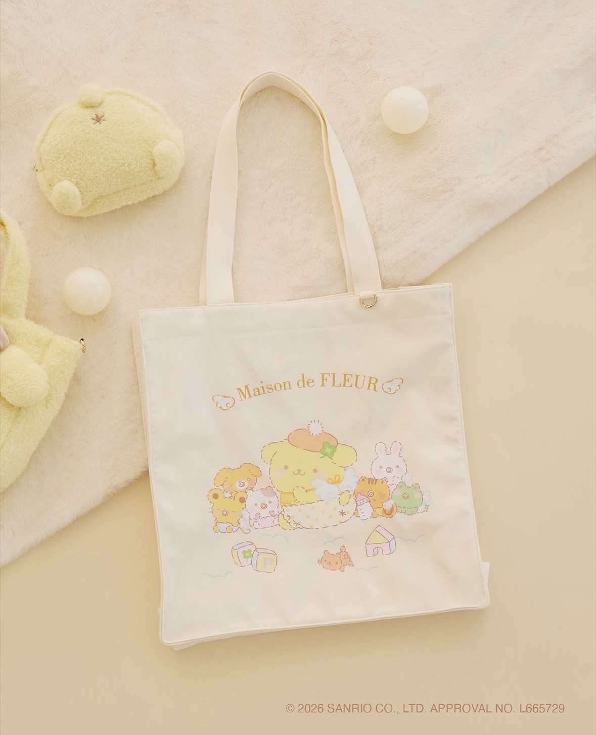 【coming soon...】4/16(thu.)〜ポムポムプリンとの特別なコラボアイテムが登場🍮