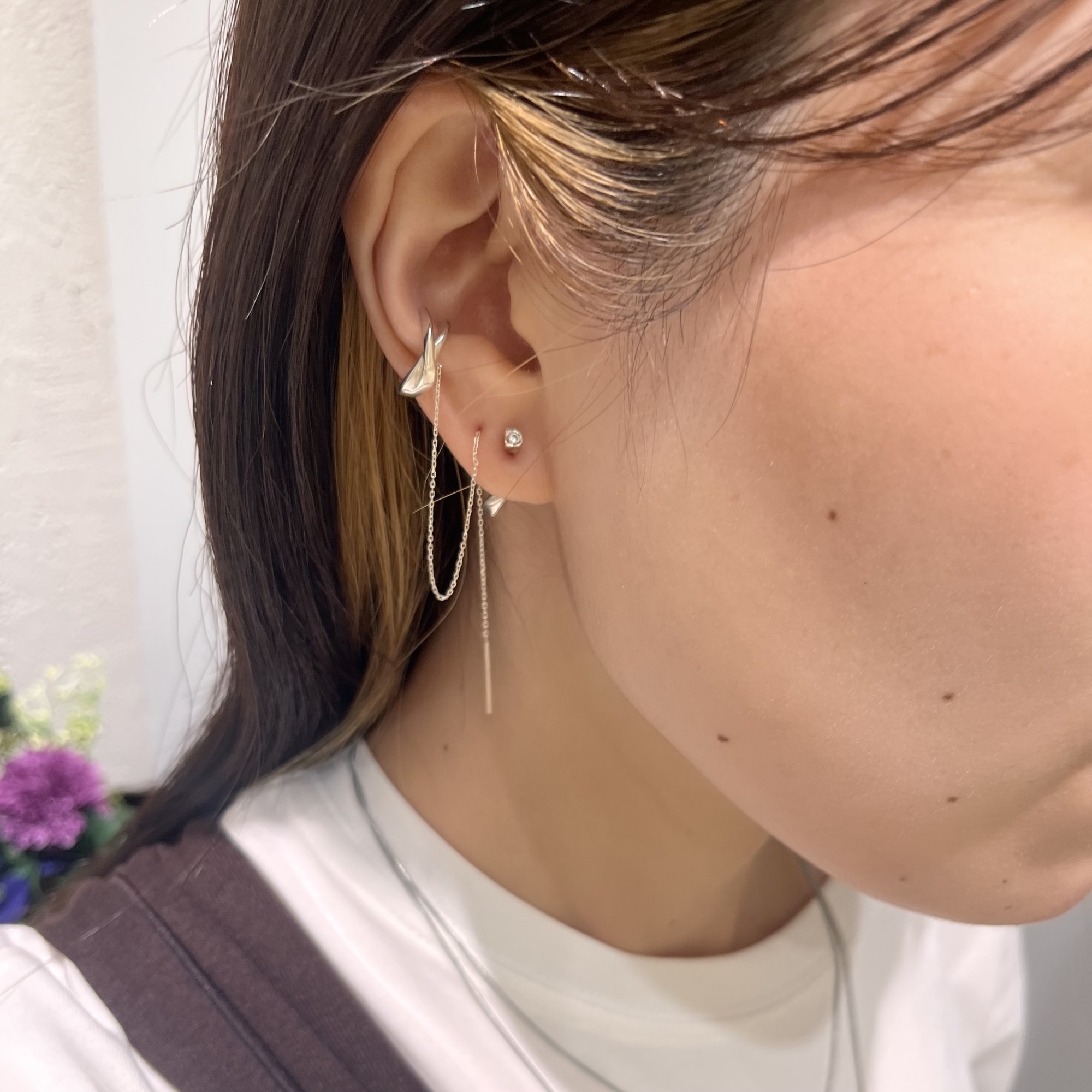【✨silver925💡カフピアスのご紹介です✨】