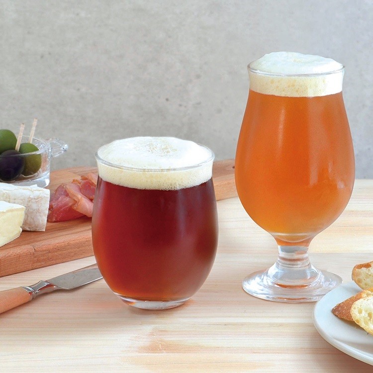 クラフトビールに最適！チューリップビアグラス
