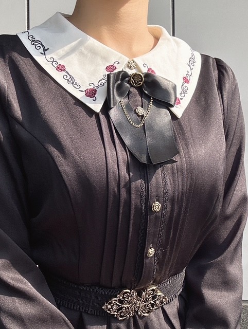 上品プレッピーな主役級ワンピース